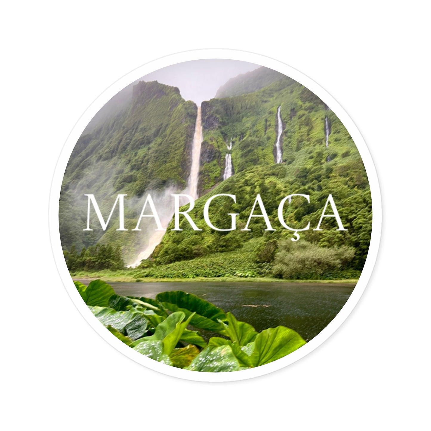 Sticker - Margaça - Waterfalls Background
