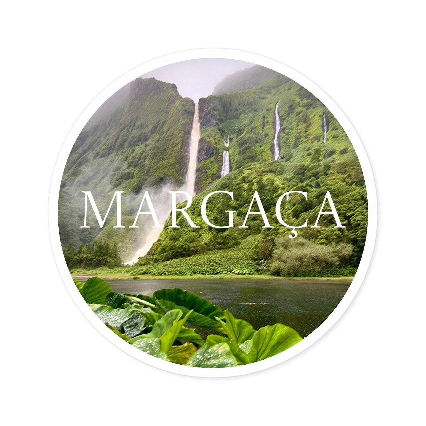 Sticker - Margaça - Waterfalls Background