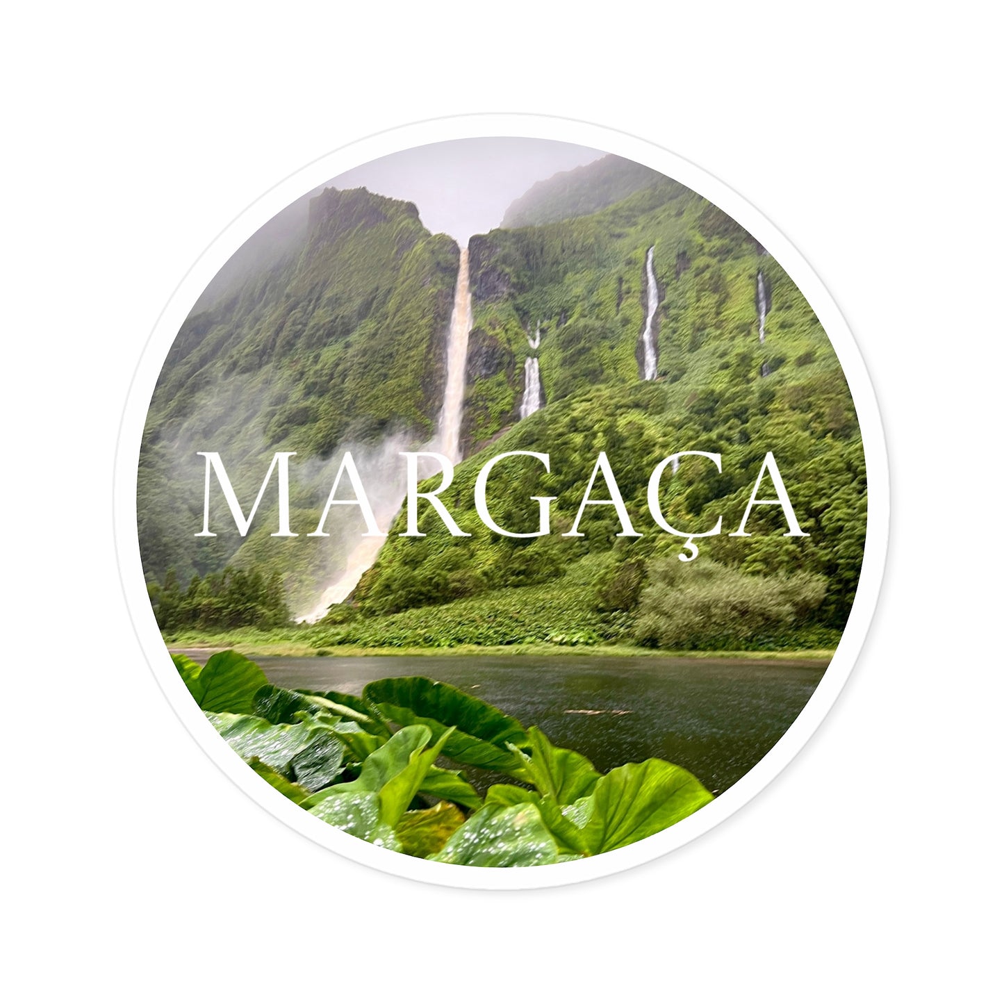 Sticker - Margaça - Waterfalls Background