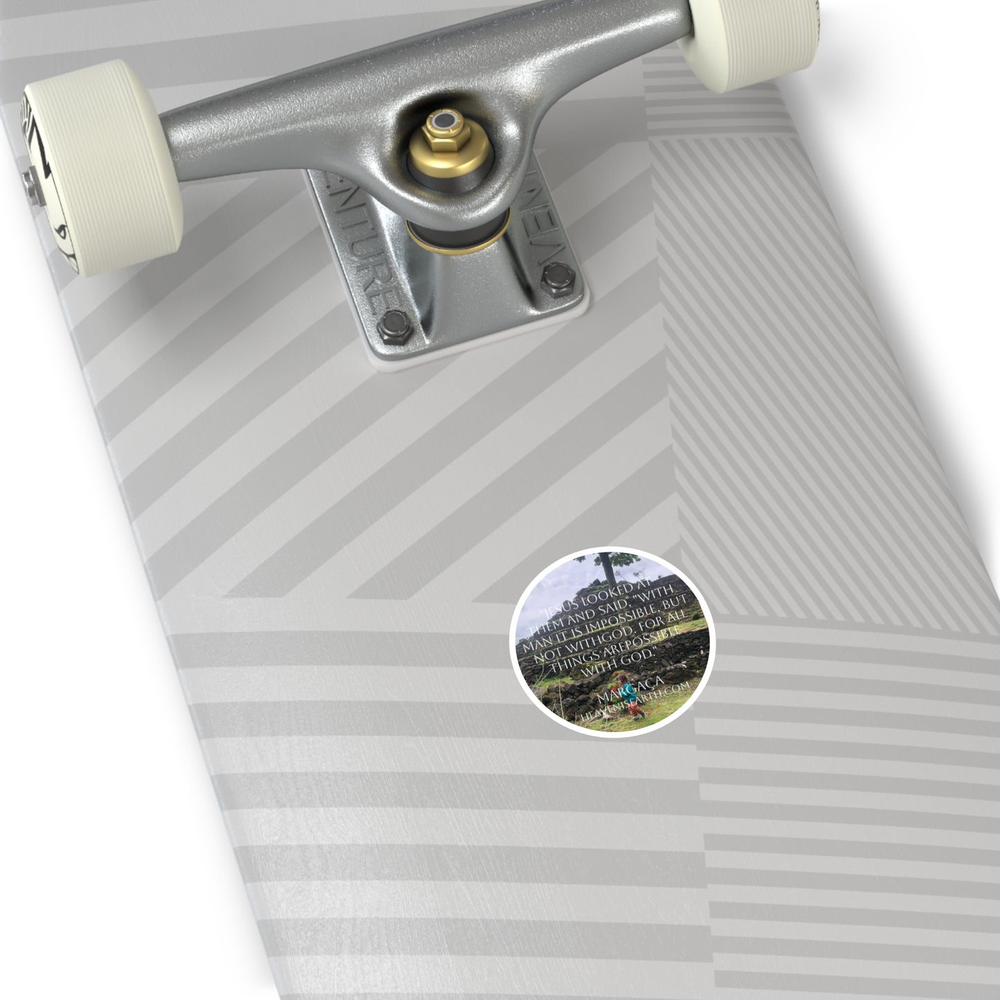 Motivational Sticker - All Things Are Possible with God